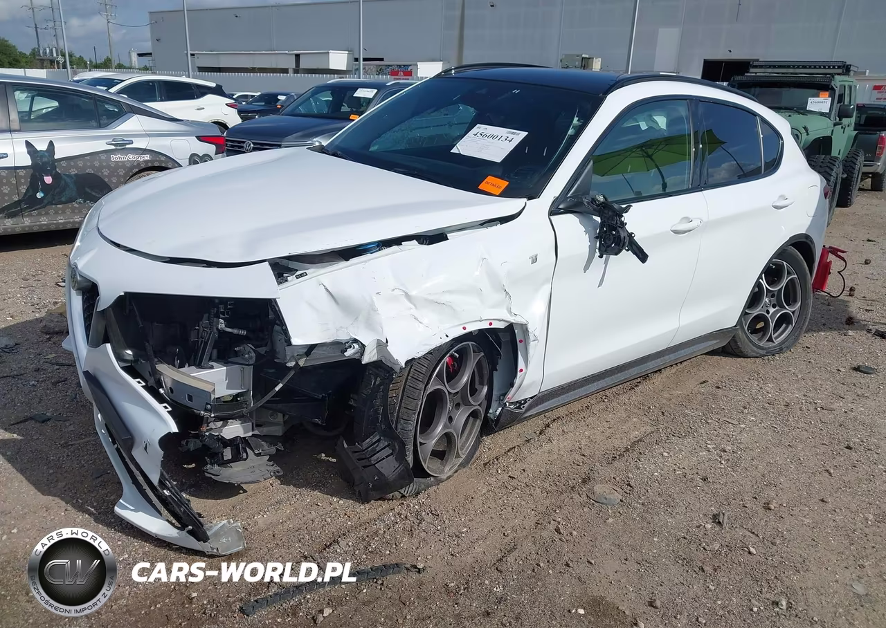 2023 Alfa Romeo Stelvio Ti Awd VIN:ZASPAKBN1P7D54683 - 2
