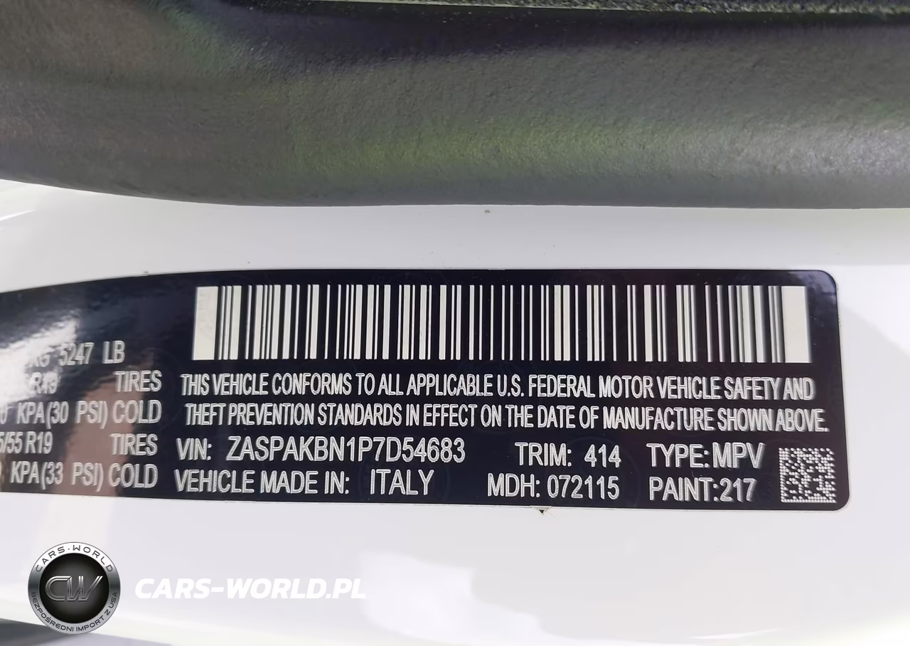 2023 Alfa Romeo Stelvio Ti Awd VIN:ZASPAKBN1P7D54683 - 9