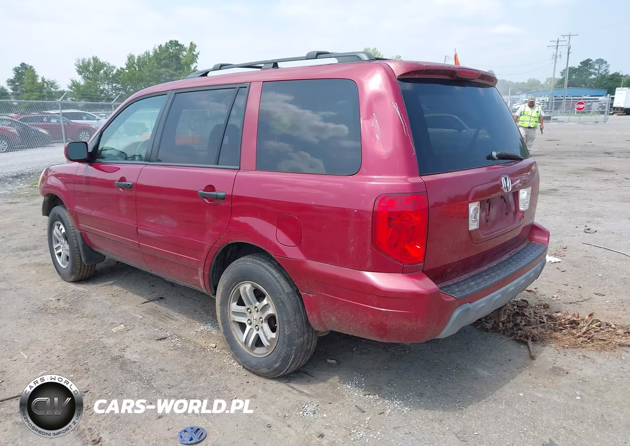 2005 Honda Pilot Ex VIN:5FNYF18465B020048 - 3