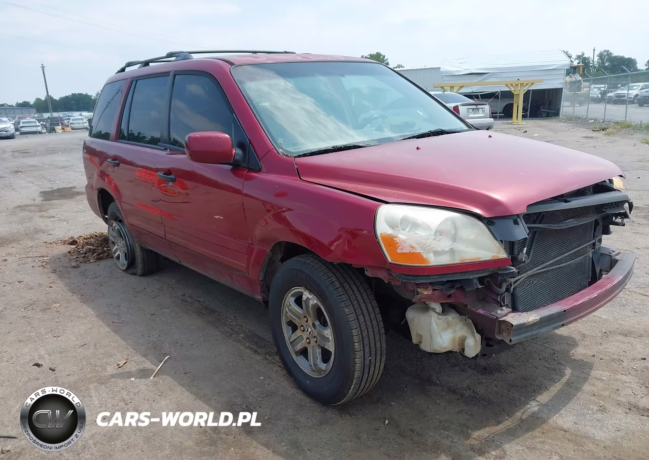 2005 Honda Pilot Ex VIN:5FNYF18465B020048 - 6