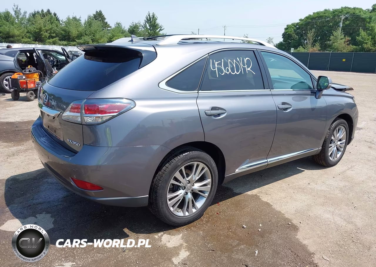 2013 Lexus Rx 350 VIN:2T2ZK1BA8DC093466 - 4