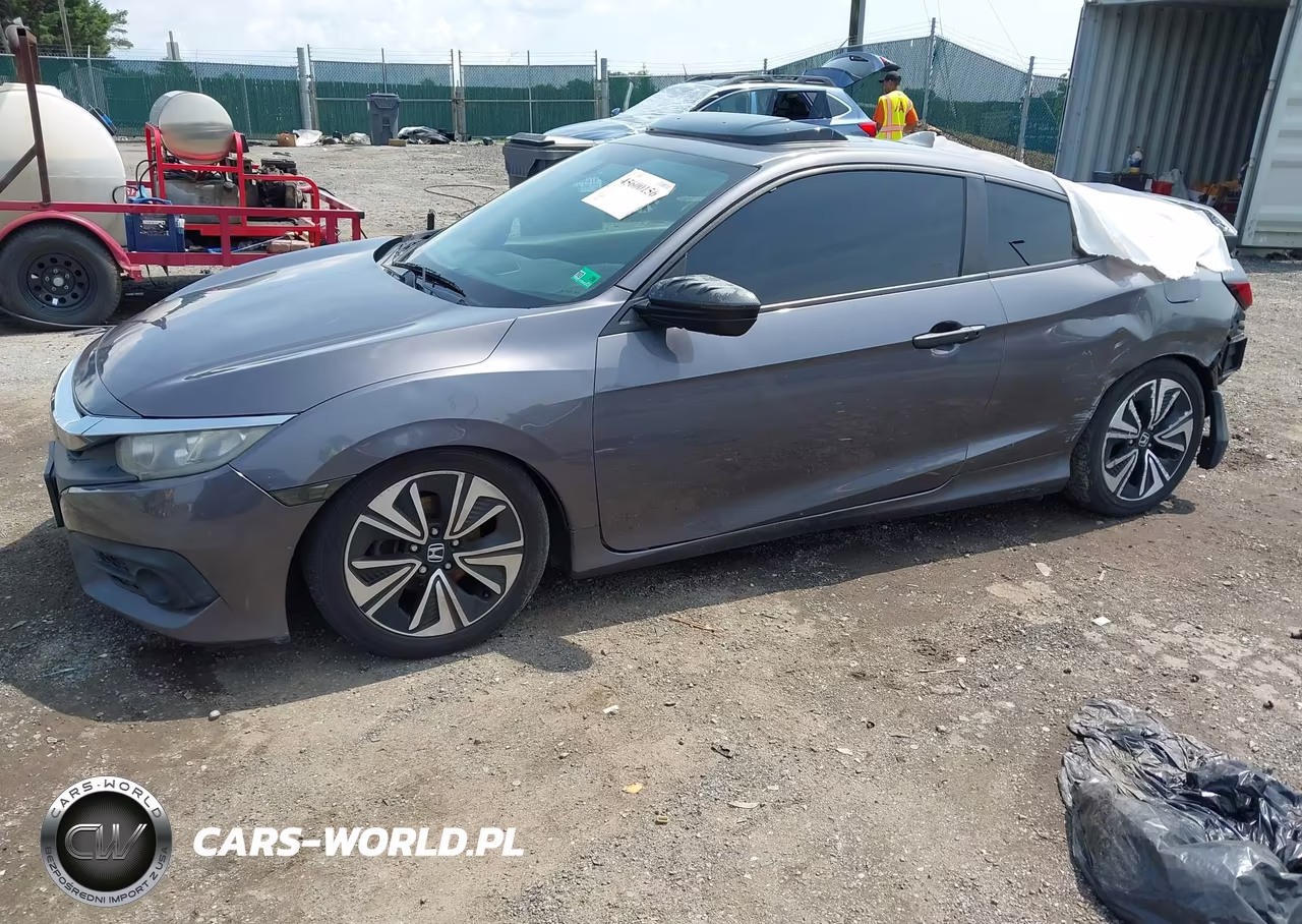 2018 Honda Civic Ex-T VIN:2HGFC3B39JH352244 - 2
