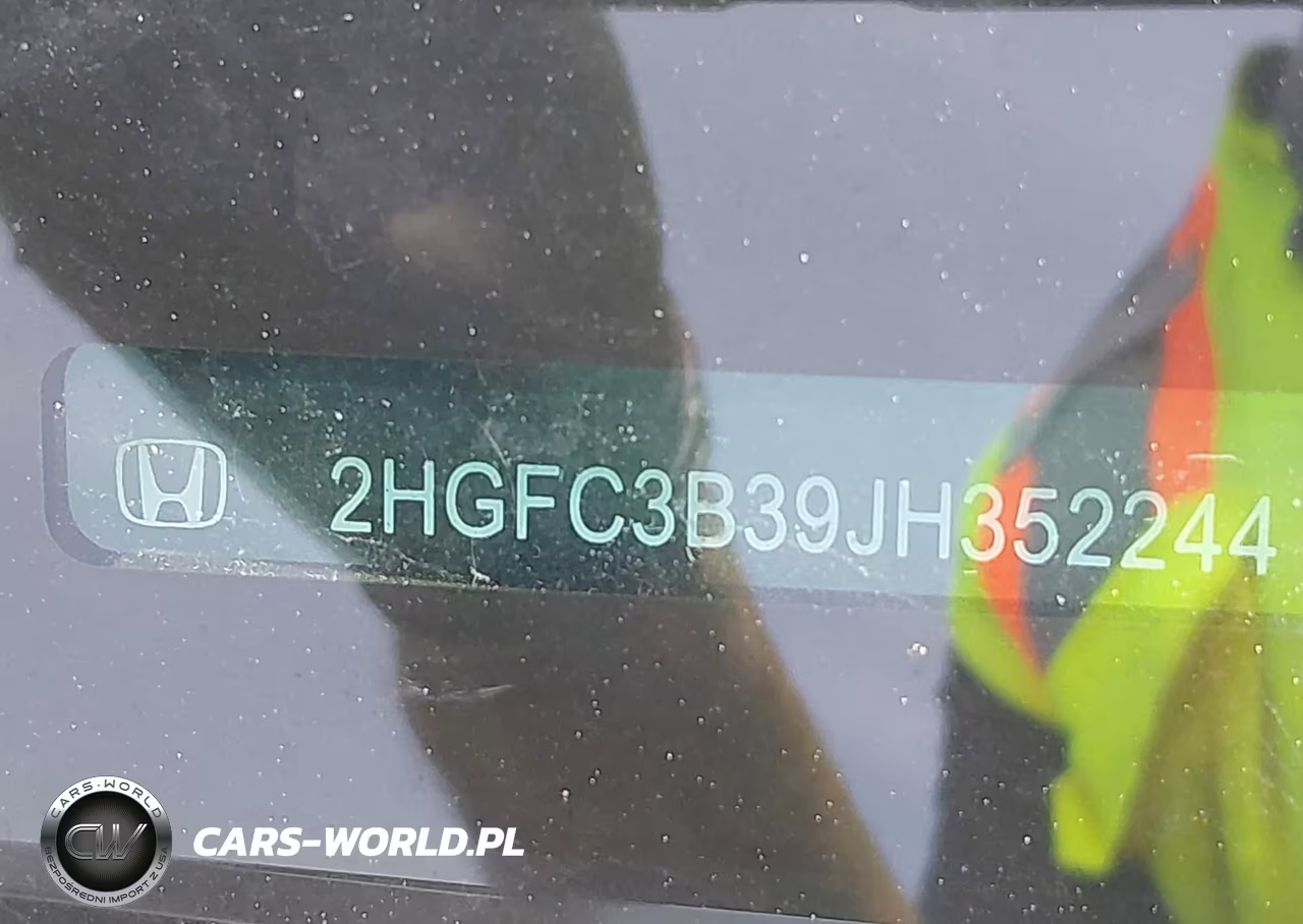2018 Honda Civic Ex-T VIN:2HGFC3B39JH352244 - 9