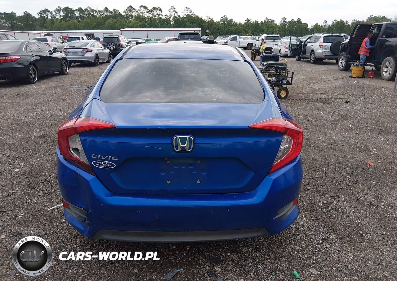 2018 Honda Civic Lx VIN:19XFC2F54JE025041 - 16
