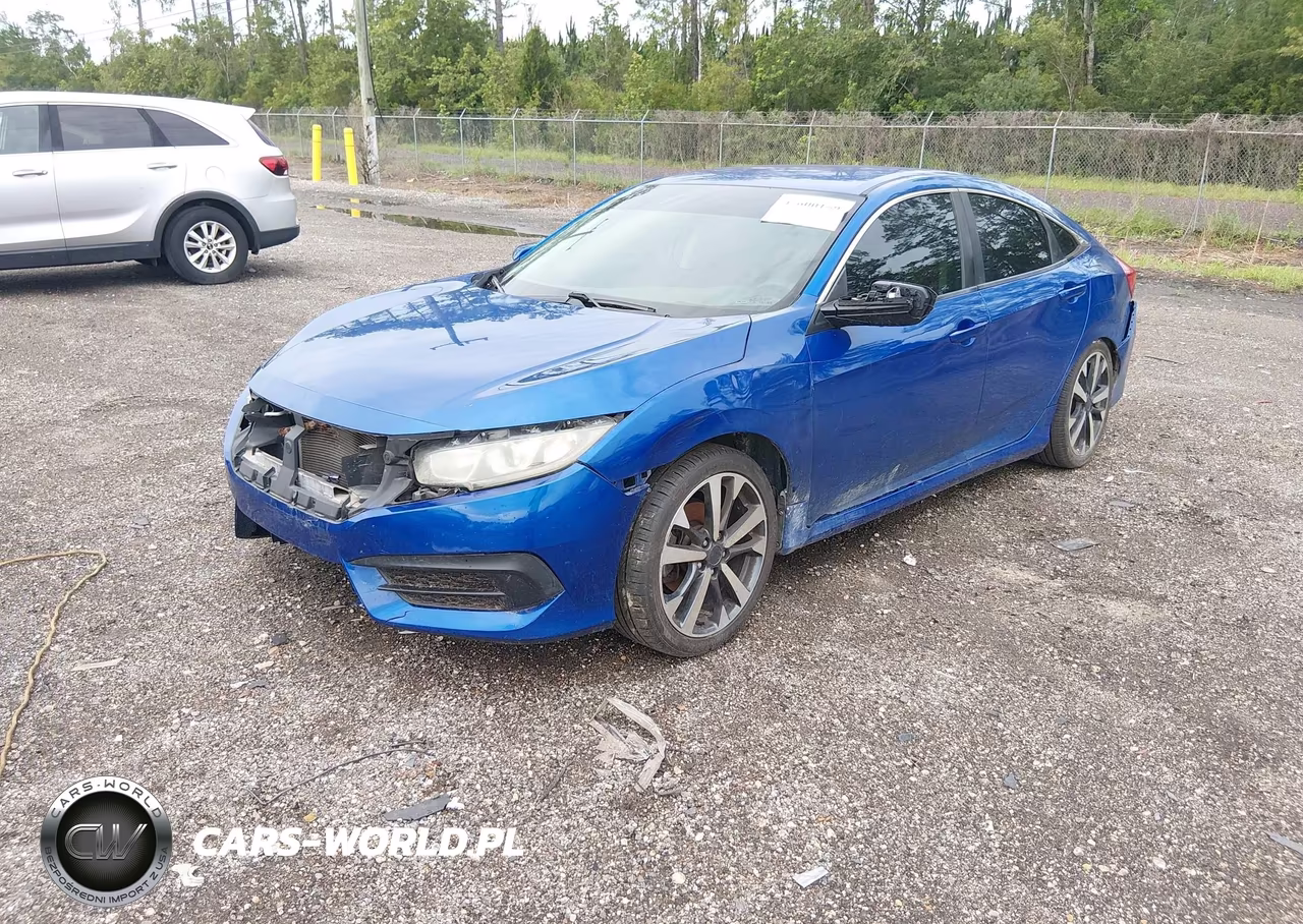2018 Honda Civic Lx VIN:19XFC2F54JE025041 - 2