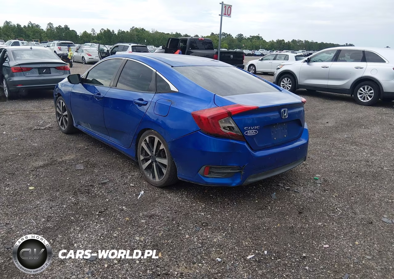 2018 Honda Civic Lx VIN:19XFC2F54JE025041 - 3