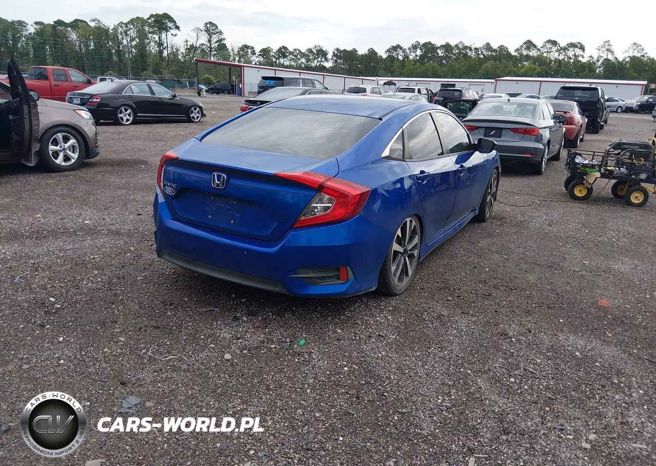 2018 Honda Civic Lx VIN:19XFC2F54JE025041 - 4