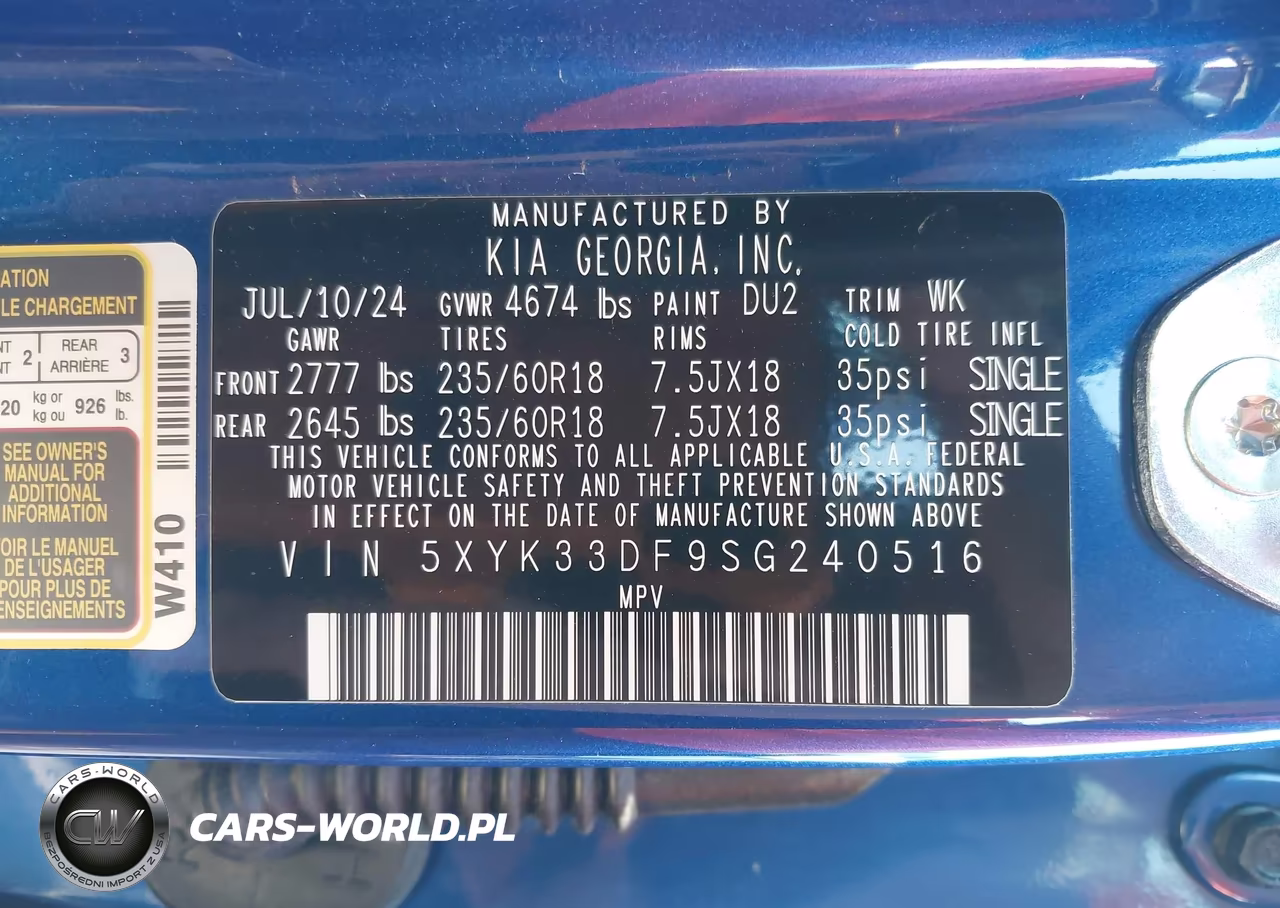 2025 Kia Sportage Ex VIN:5XYK33DF9SG240516 - 9