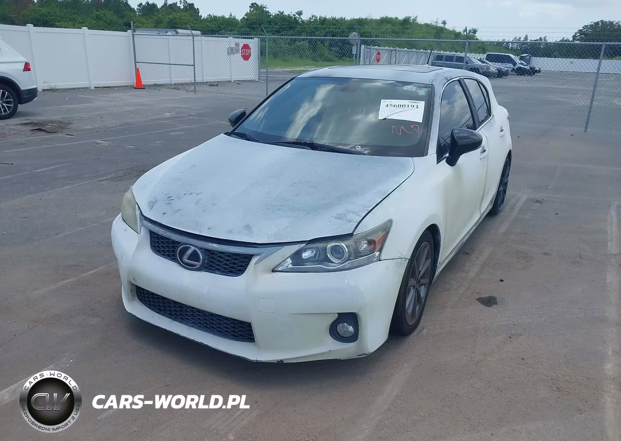 2012 Lexus Ct 200H Premium VIN:JTHKD5BH8C2098344 - 2