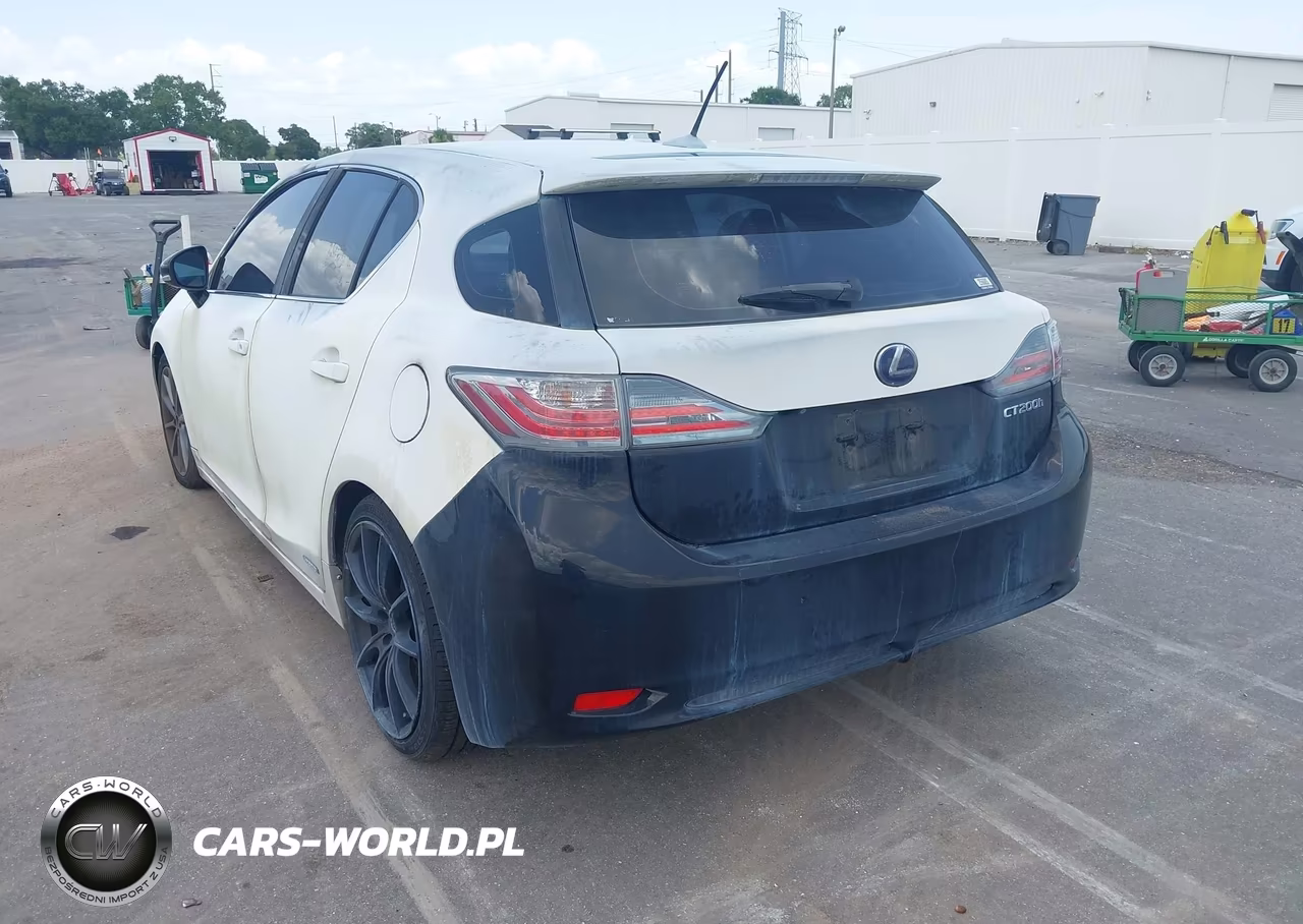 2012 Lexus Ct 200H Premium VIN:JTHKD5BH8C2098344 - 3