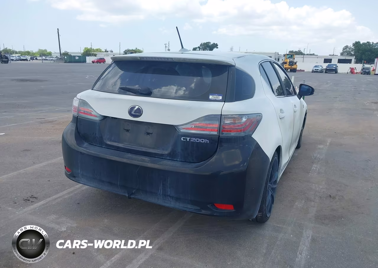 2012 Lexus Ct 200H Premium VIN:JTHKD5BH8C2098344 - 4