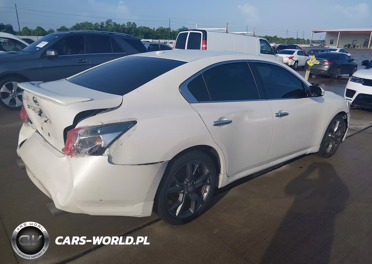 2014 Nissan Maxima 3.5 Sv VIN:1N4AA5AP4EC487094 - 4