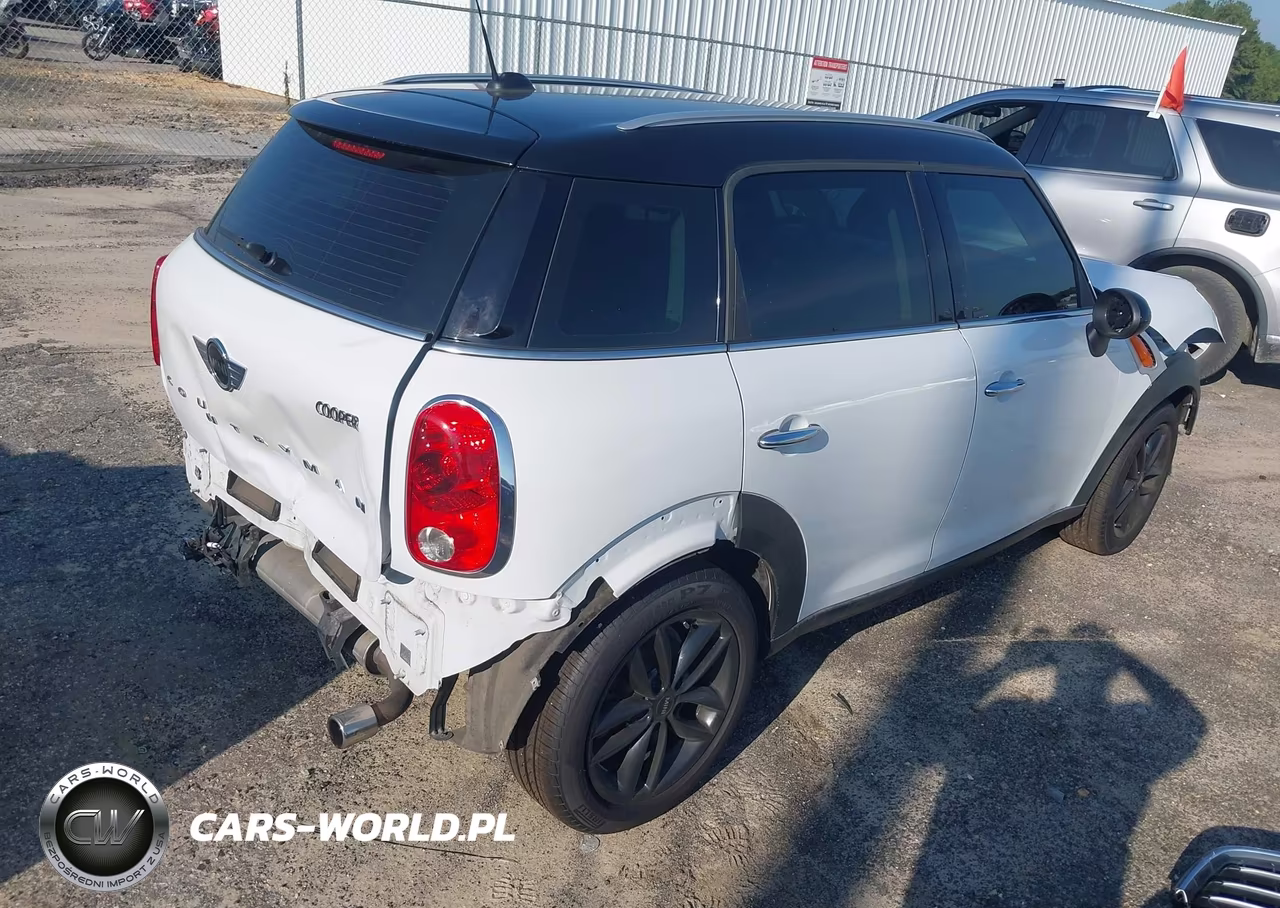 2014 Mini Countryman Cooper VIN:WMWZB3C53EWR39025 - 4
