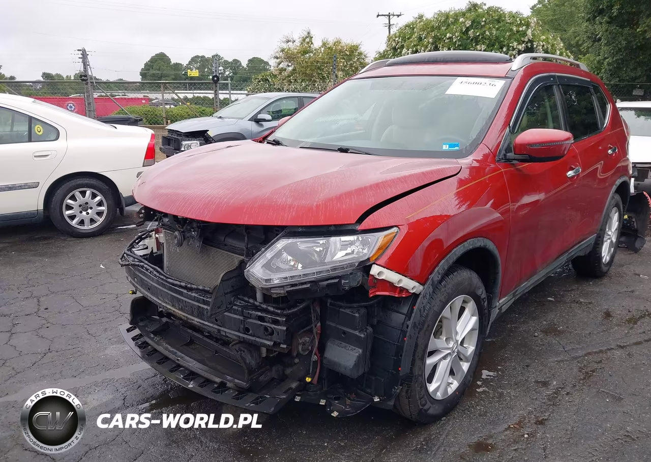 2016 Nissan Rogue Sv VIN:KNMAT2MV0GP663390 - 2