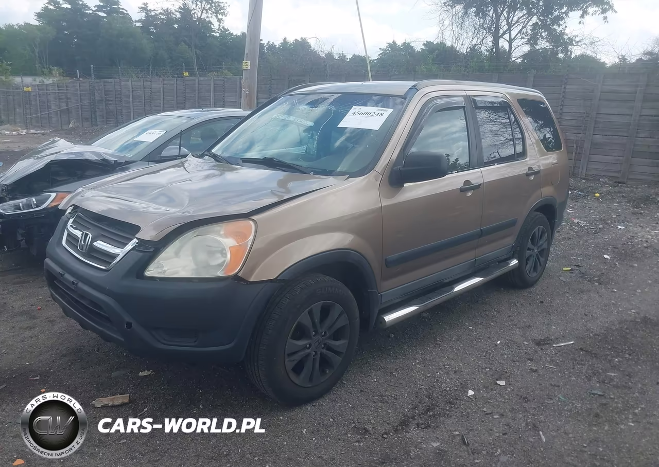 2004 Honda Cr-V Lx VIN:SHSRD78404U212554 - 2