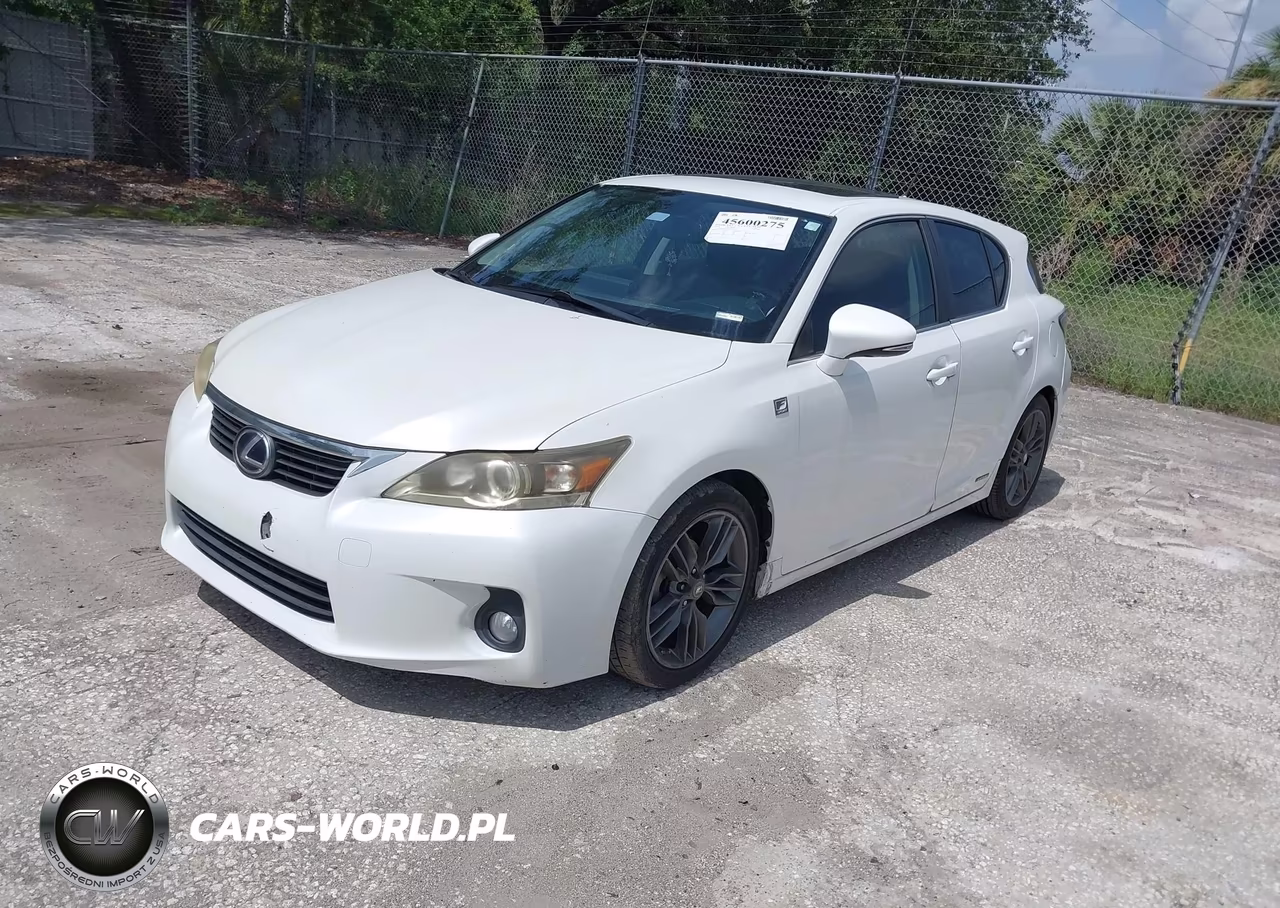 2013 Lexus Ct 200H VIN:JTHKD5BH1D2131766 - 2