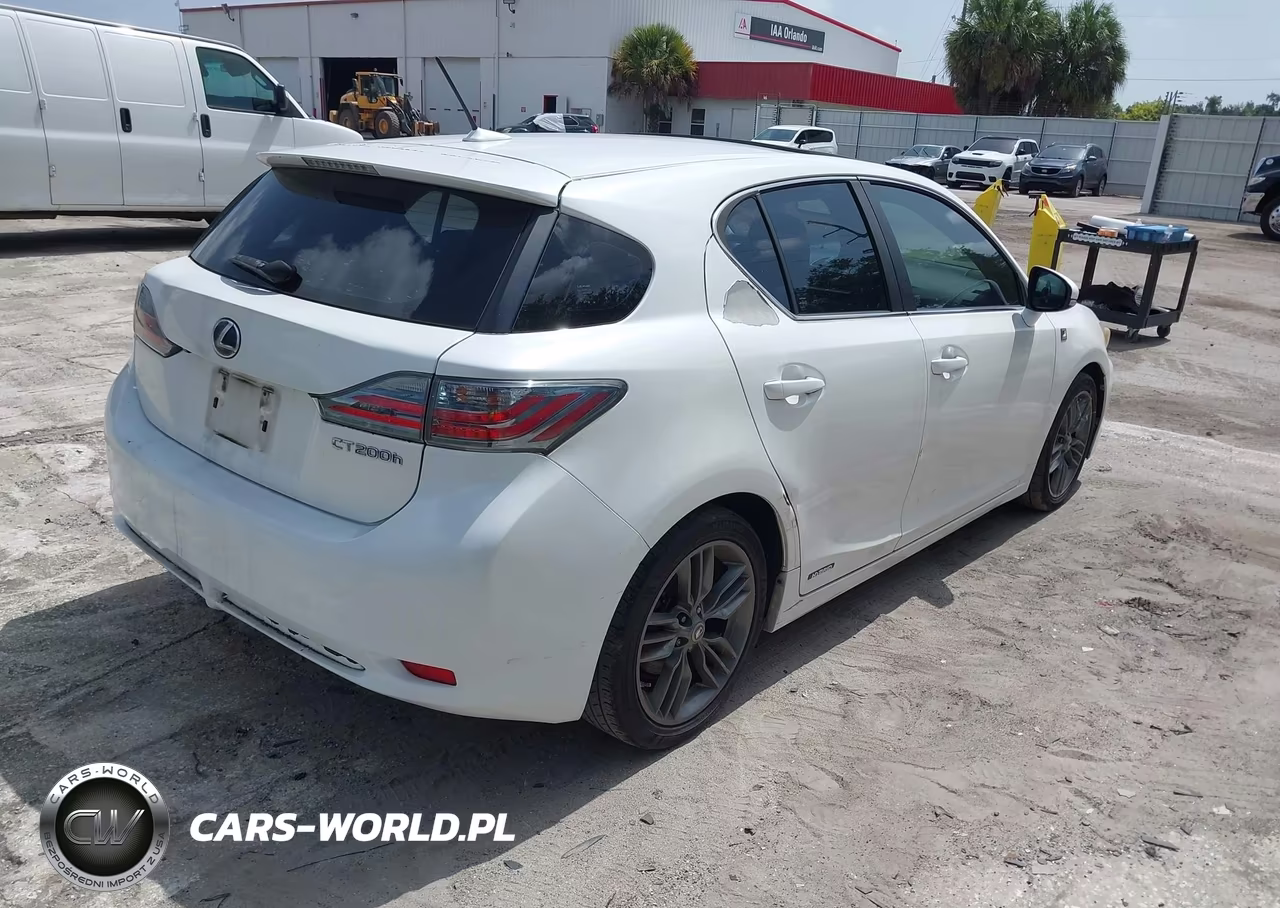 2013 Lexus Ct 200H VIN:JTHKD5BH1D2131766 - 4