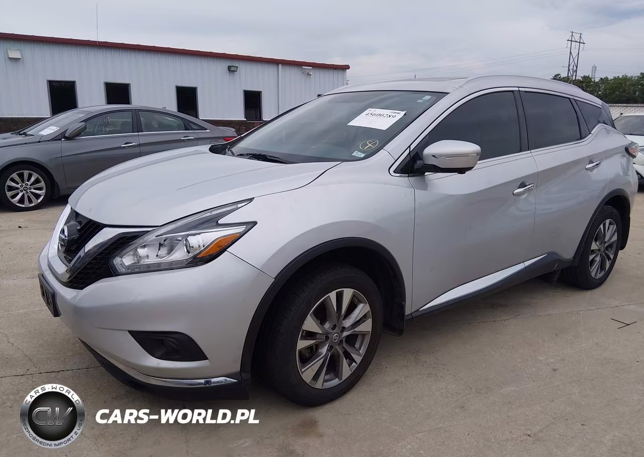 2015 Nissan Murano Sl VIN:5N1AZ2MH2FN234640 - 2