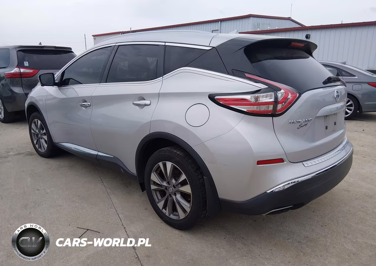 2015 Nissan Murano Sl VIN:5N1AZ2MH2FN234640 - 3