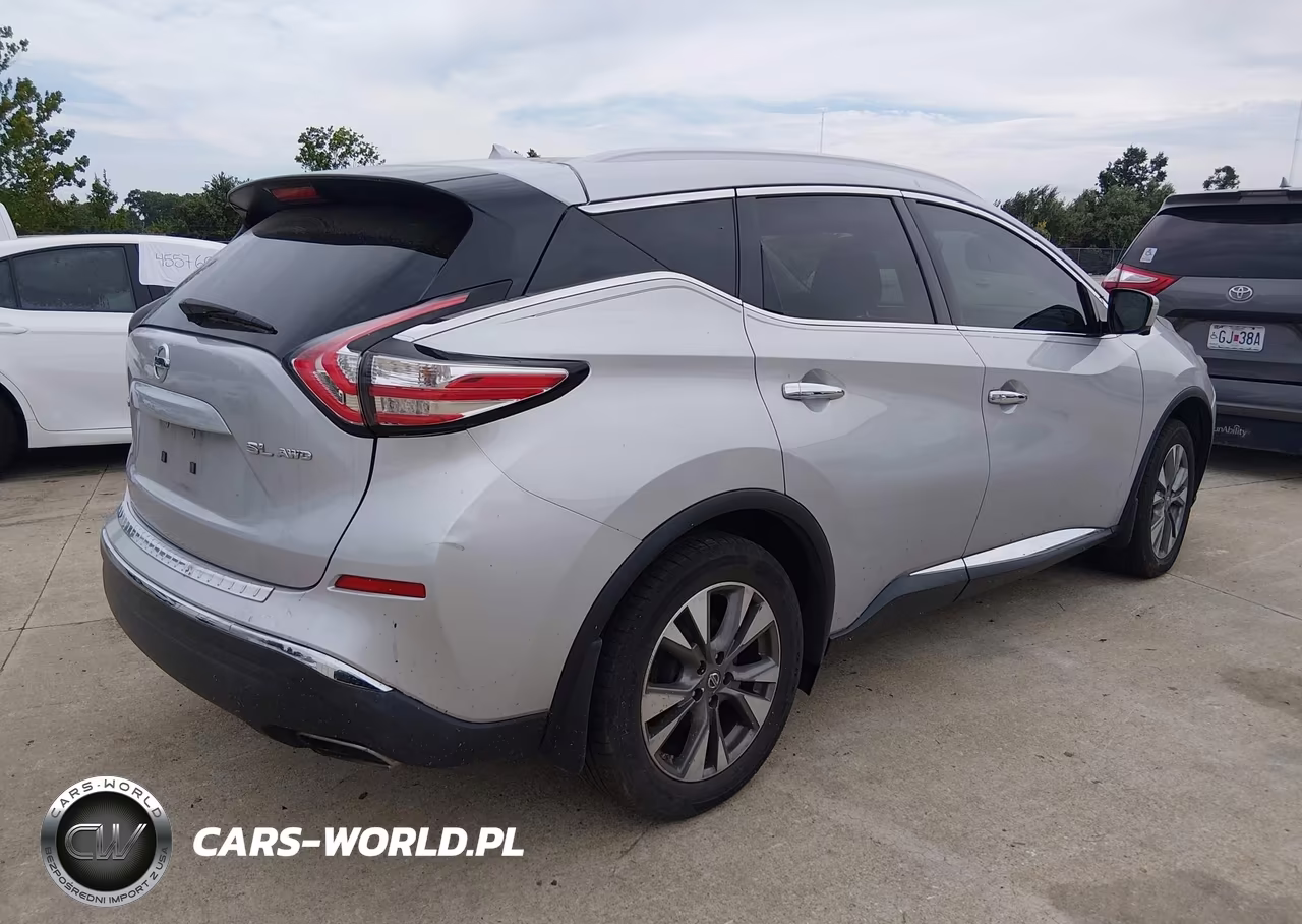2015 Nissan Murano Sl VIN:5N1AZ2MH2FN234640 - 4