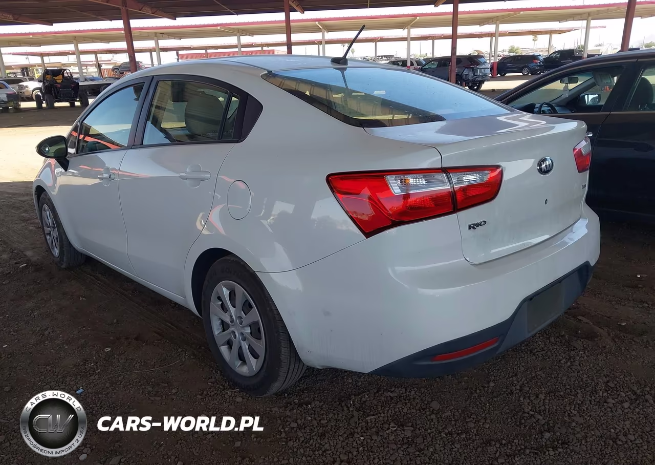 2014 Kia Rio Lx VIN:KNADM4A32E6341293 - 3