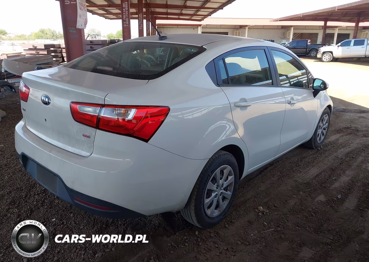 2014 Kia Rio Lx VIN:KNADM4A32E6341293 - 4