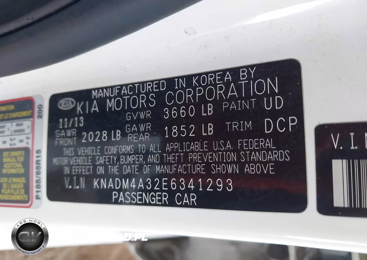 2014 Kia Rio Lx VIN:KNADM4A32E6341293 - 9