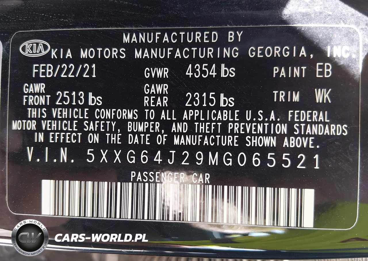 2021 Kia K5 Gt-Line VIN:5XXG64J29MG065521 - 9