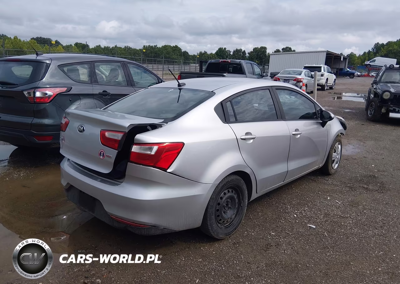 2016 Kia Rio Lx VIN:KNADM4A33G6667025 - 4