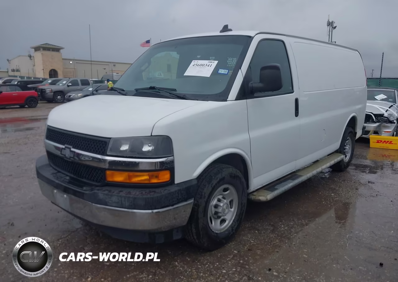 2020 Chevrolet Express Cargo Rwd 2500 Regular Wheelbase Wt VIN:1GCWGAFG9L1204116 - 2