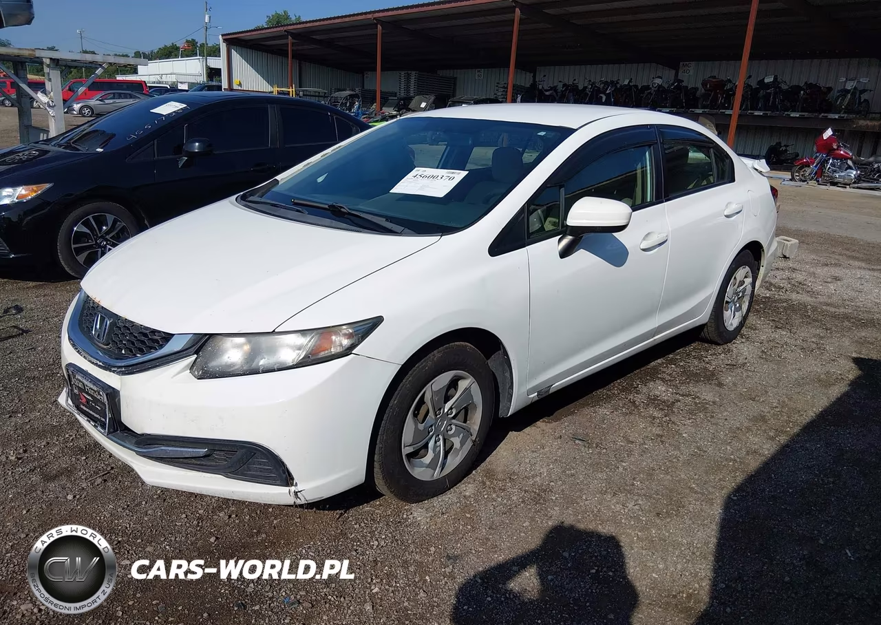2015 Honda Civic Lx VIN:19XFB2F58FE026574 - 2