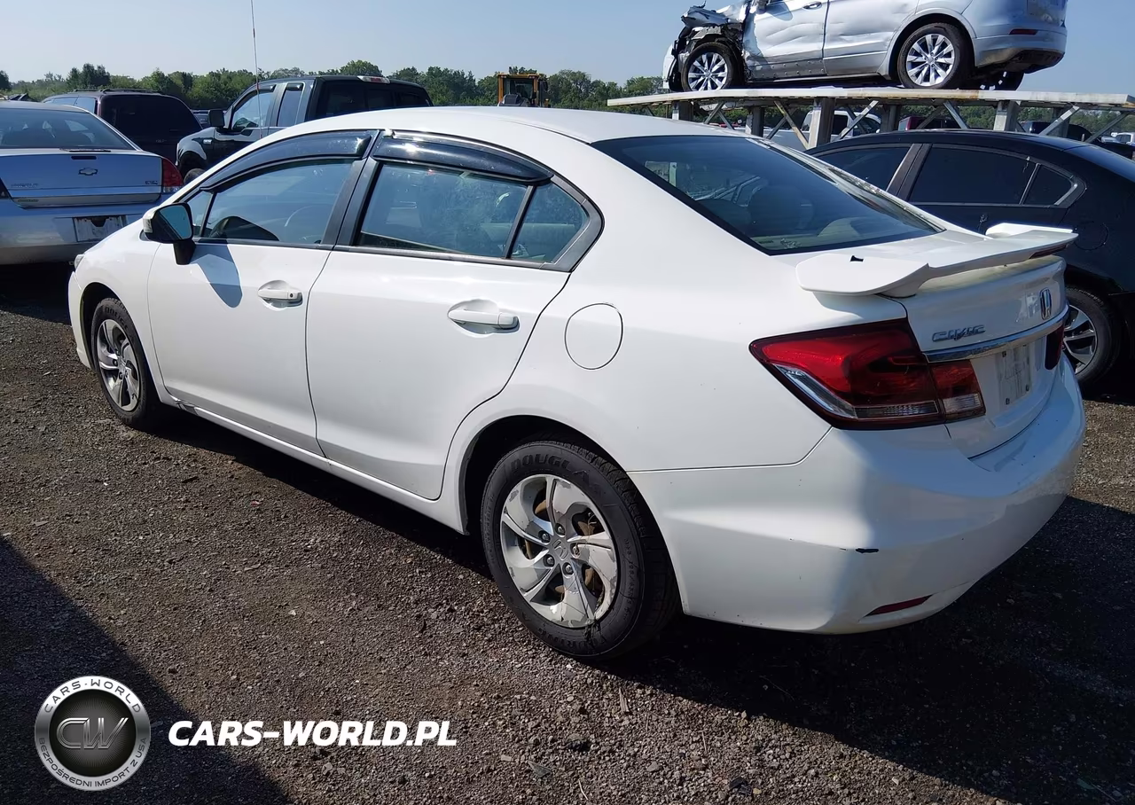 2015 Honda Civic Lx VIN:19XFB2F58FE026574 - 3