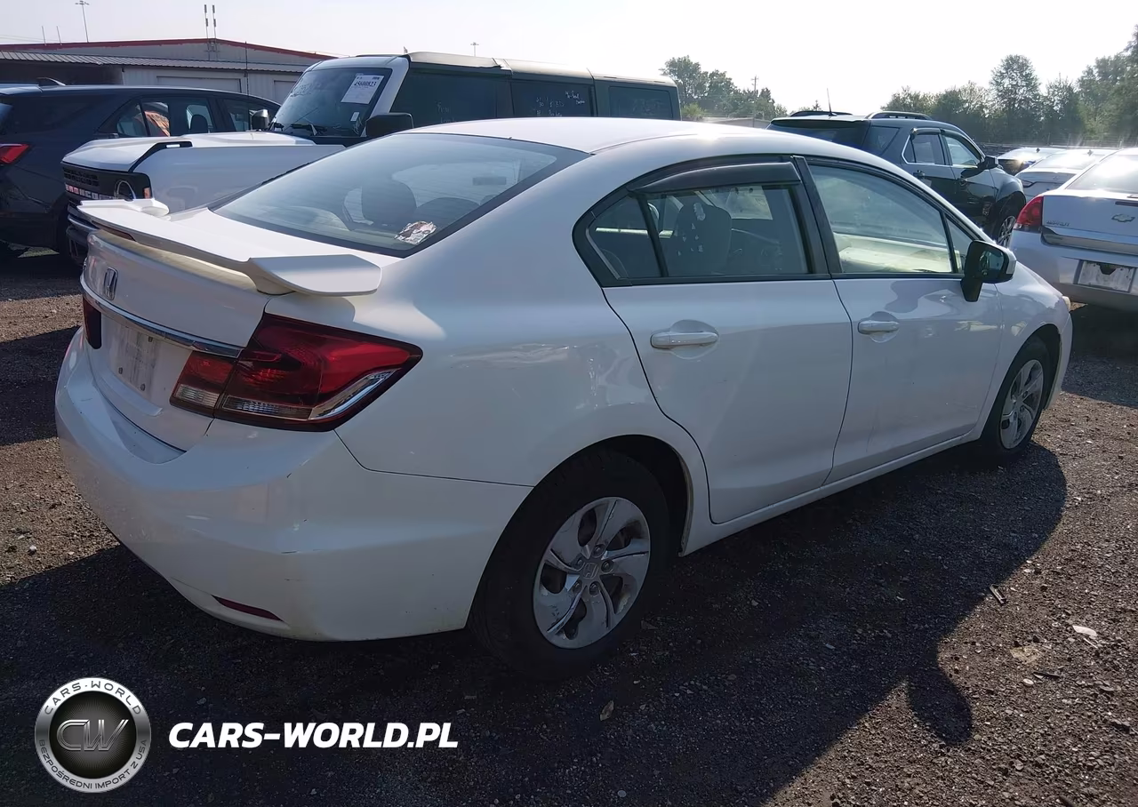 2015 Honda Civic Lx VIN:19XFB2F58FE026574 - 4