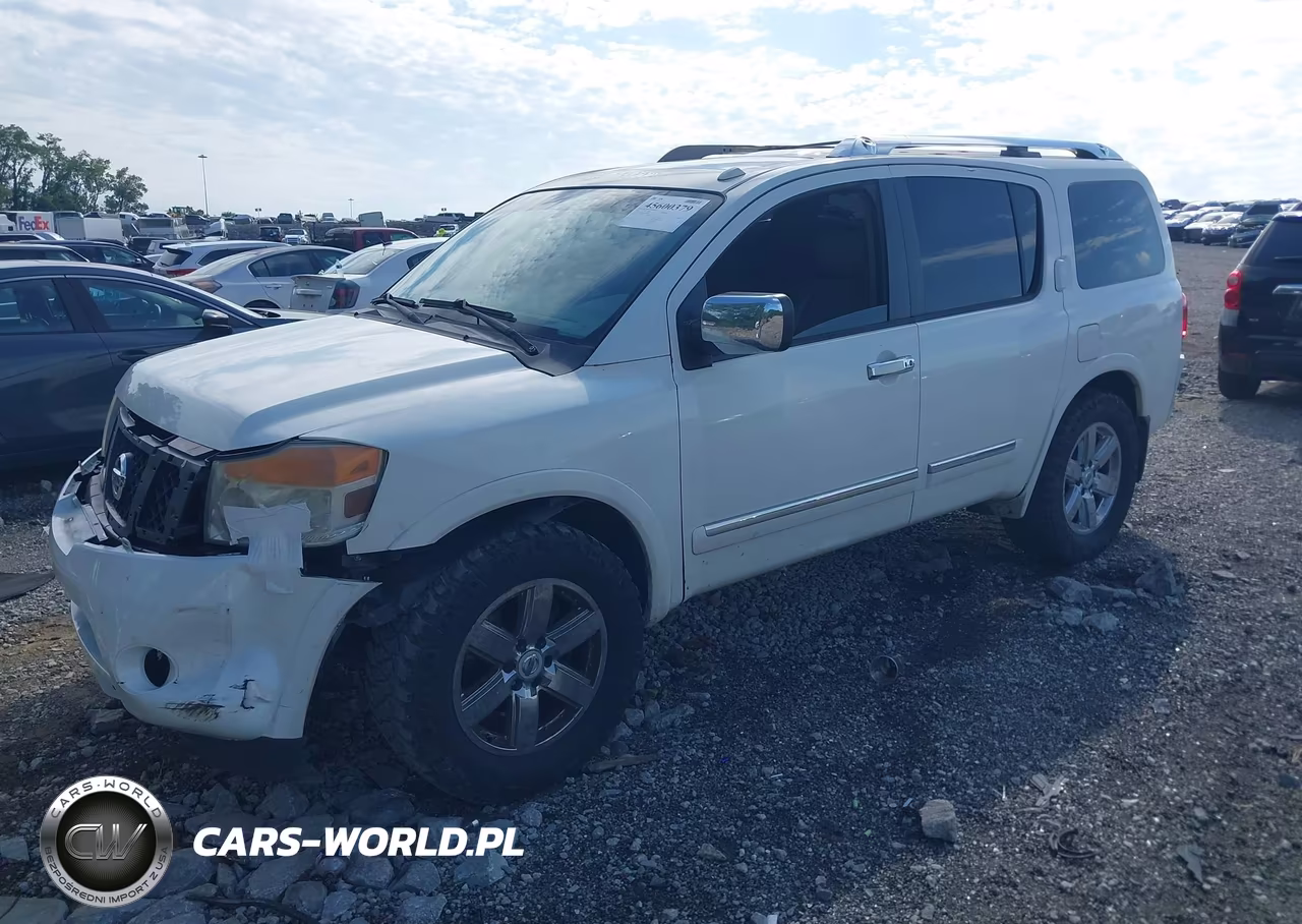 2010 Nissan Armada Titanium VIN:5N1AA0NC2AN619655 - 2