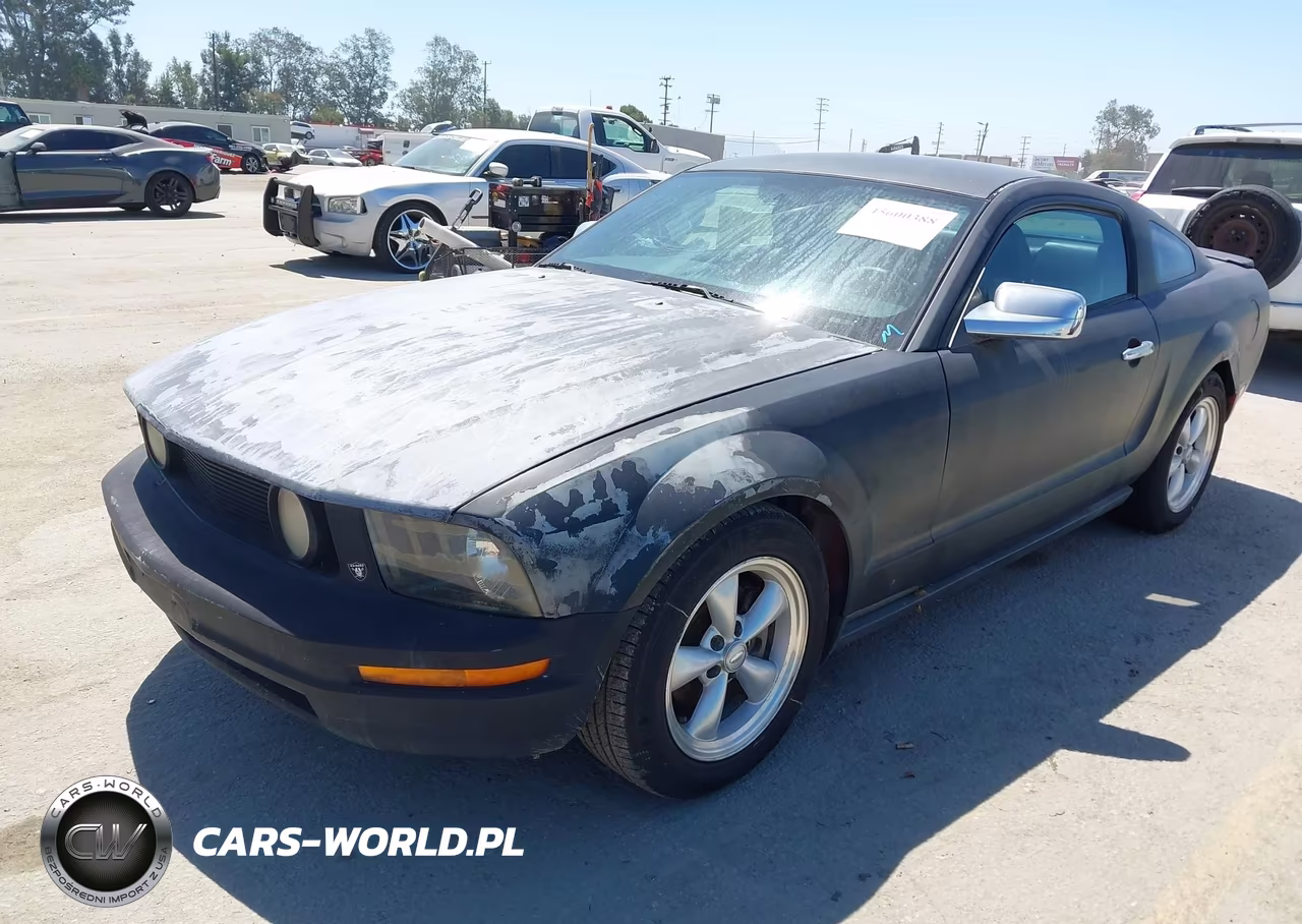 2007 Ford Mustang V6 Deluxe-V6 Premium VIN:1ZVFT80N275260986 - 2