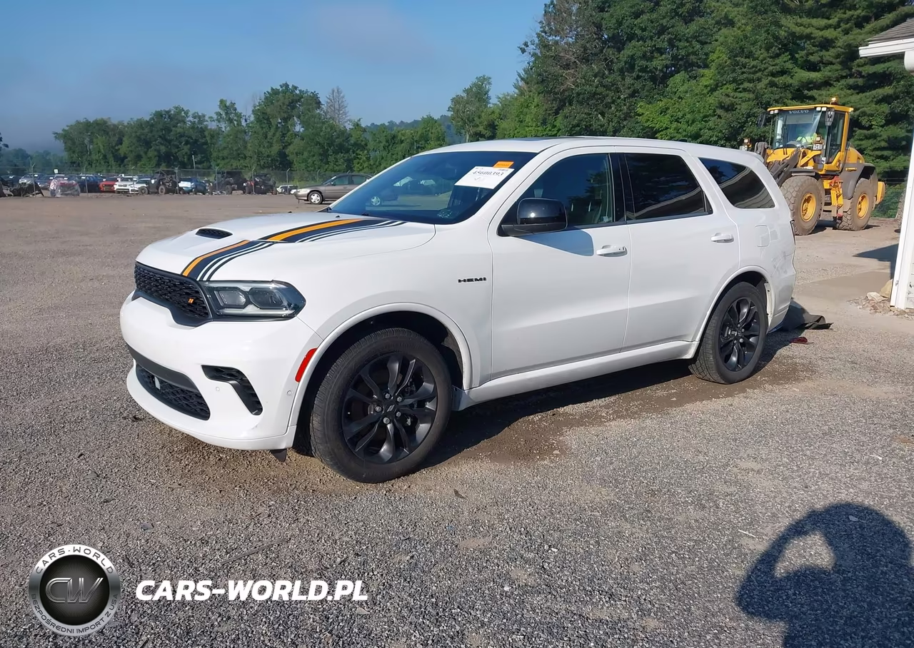 2023 Dodge Durango Hemi Orange Awd VIN:1C4SDJCT9PC574467 - 2