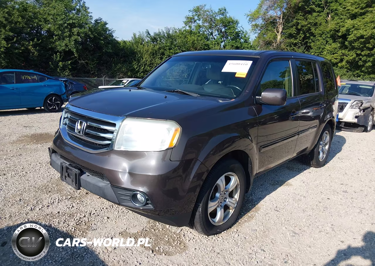 2012 Honda Pilot Ex-L VIN:5FNYF4H52CB020247 - 2
