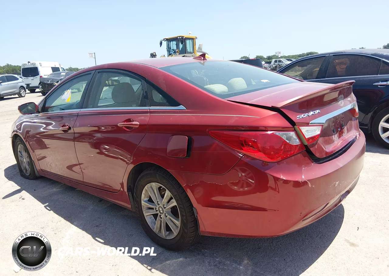 2013 Hyundai Sonata Gls VIN:5NPEB4ACXDH543624 - 3