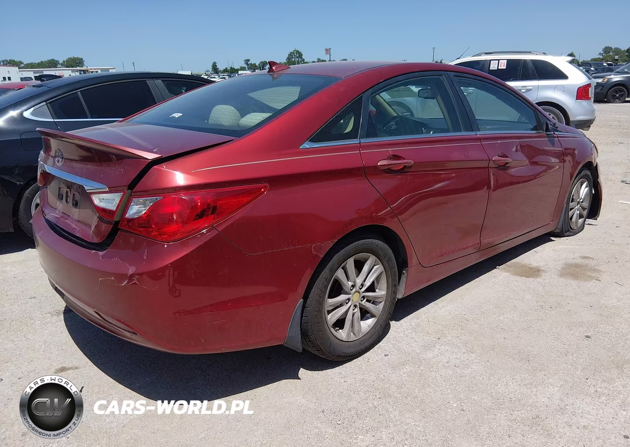 2013 Hyundai Sonata Gls VIN:5NPEB4ACXDH543624 - 4