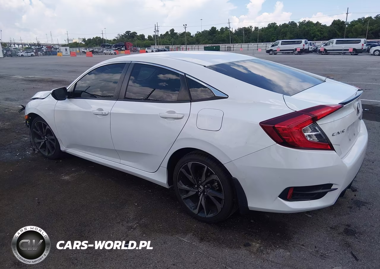 2020 Honda Civic Sport VIN:2HGFC2F89LH592669 - 14