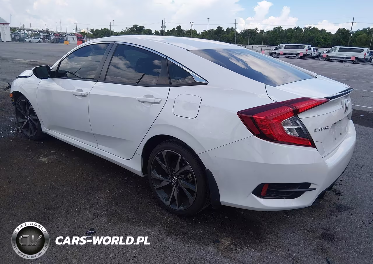 2020 Honda Civic Sport VIN:2HGFC2F89LH592669 - 3