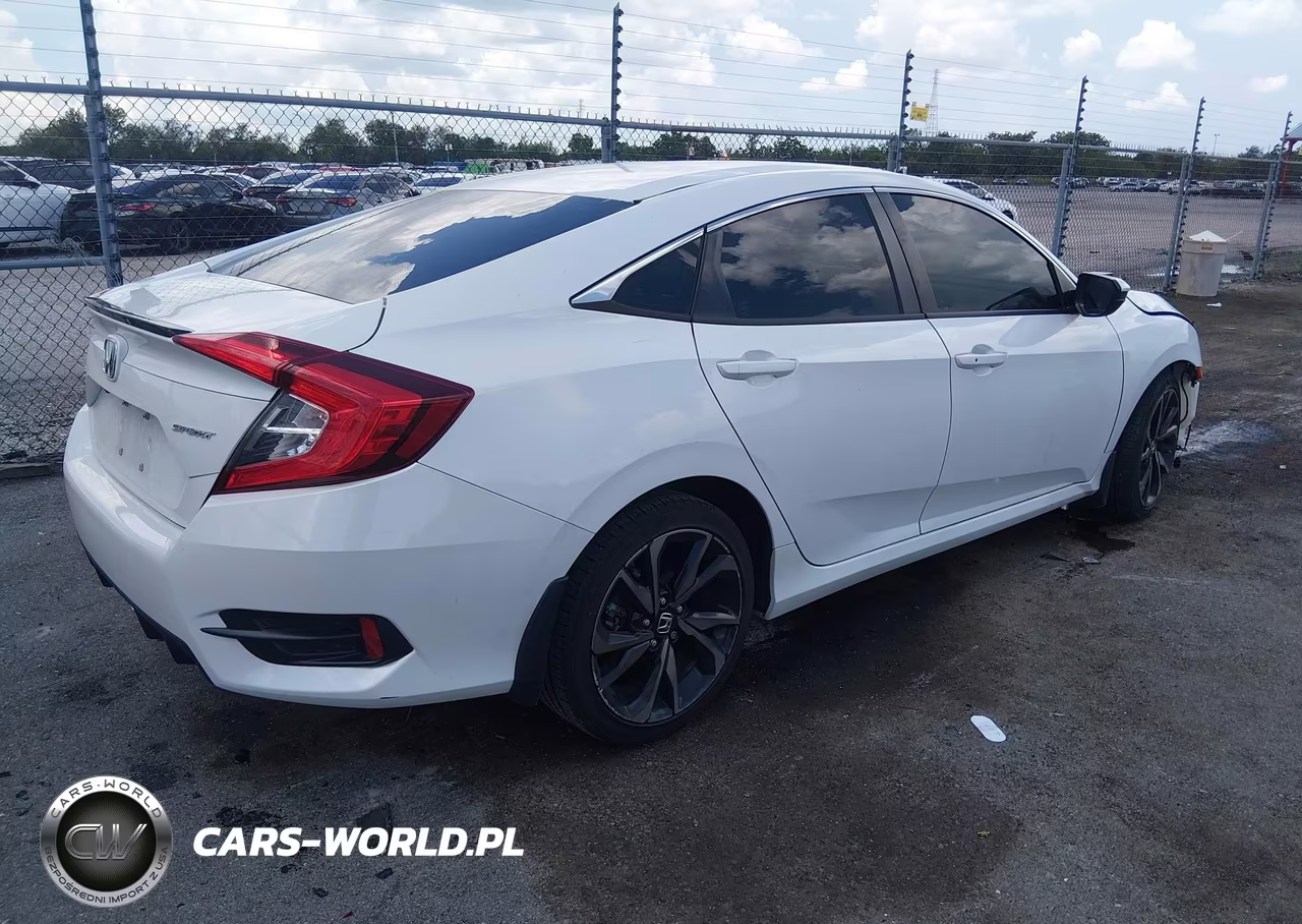 2020 Honda Civic Sport VIN:2HGFC2F89LH592669 - 4