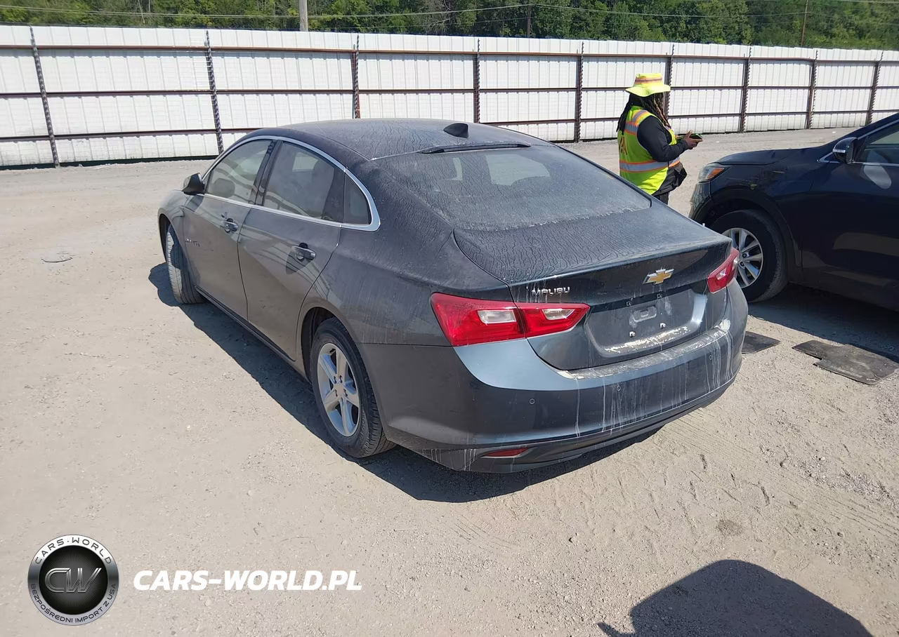 2021 Chevrolet Malibu Fwd Ls VIN:1G1ZB5ST9MF042376 - 3
