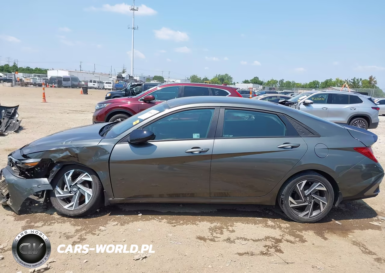 2025 Hyundai Elantra Hybrid Sel Sport VIN:KMHLM4DJ6SU160001 - 14