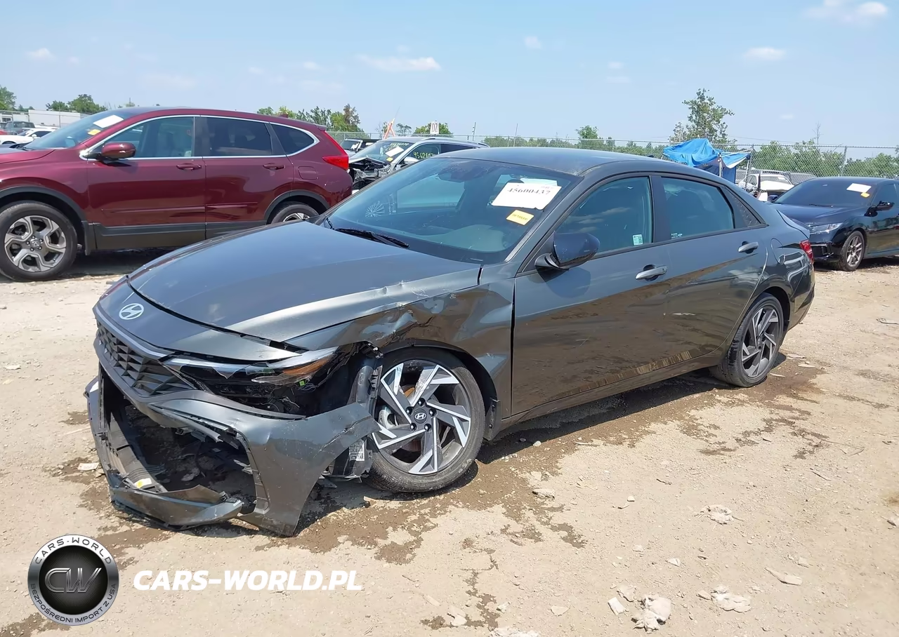 2025 Hyundai Elantra Hybrid Sel Sport VIN:KMHLM4DJ6SU160001 - 2