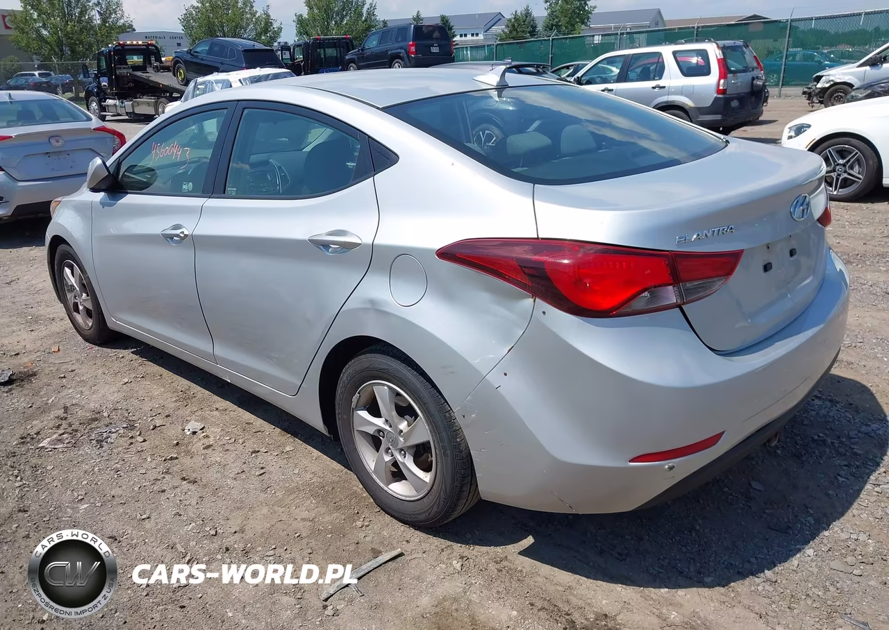 2015 Hyundai Elantra Se VIN:5NPDH4AE8FH554412 - 3