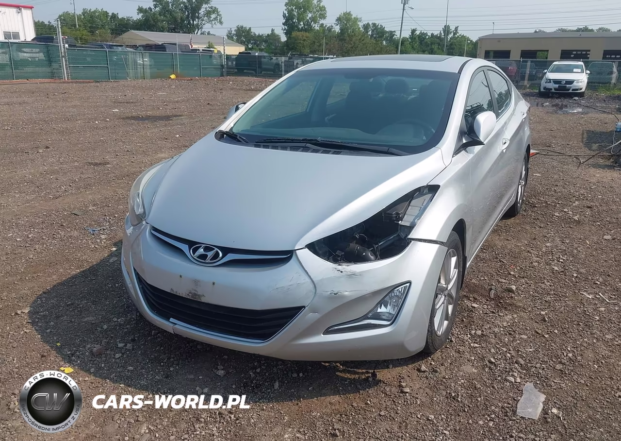 2015 Hyundai Elantra Se VIN:5NPDH4AE5FH608622 - 6