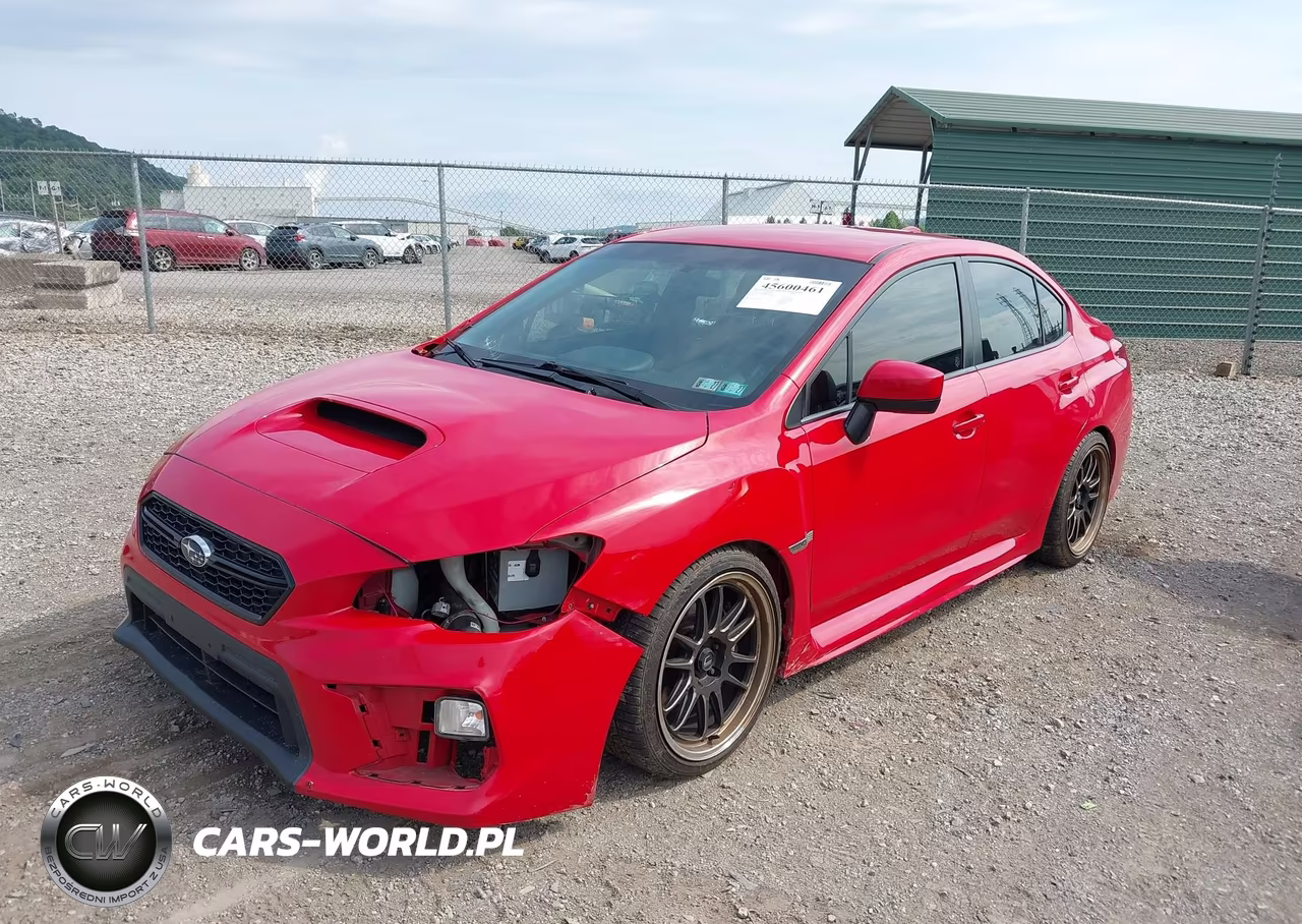 2019 Subaru Wrx VIN:JF1VA1A60K9820952 - 2