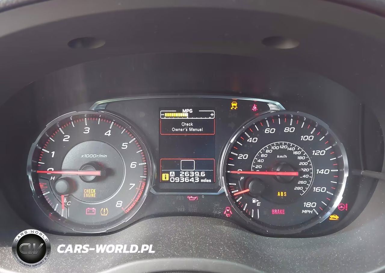 2019 Subaru Wrx VIN:JF1VA1A60K9820952 - 7