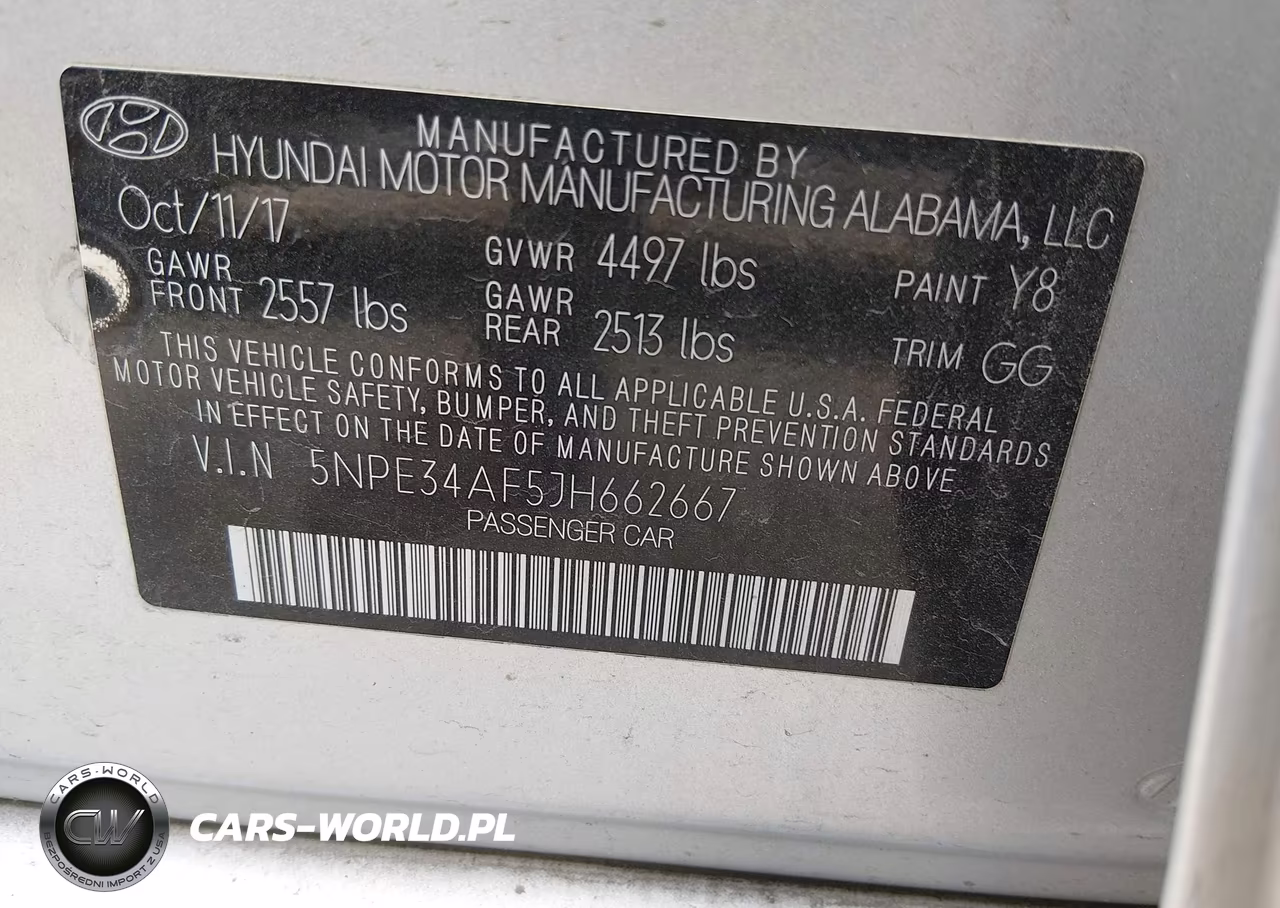 2018 Hyundai Sonata Limited VIN:5NPE34AF5JH662667 - 9